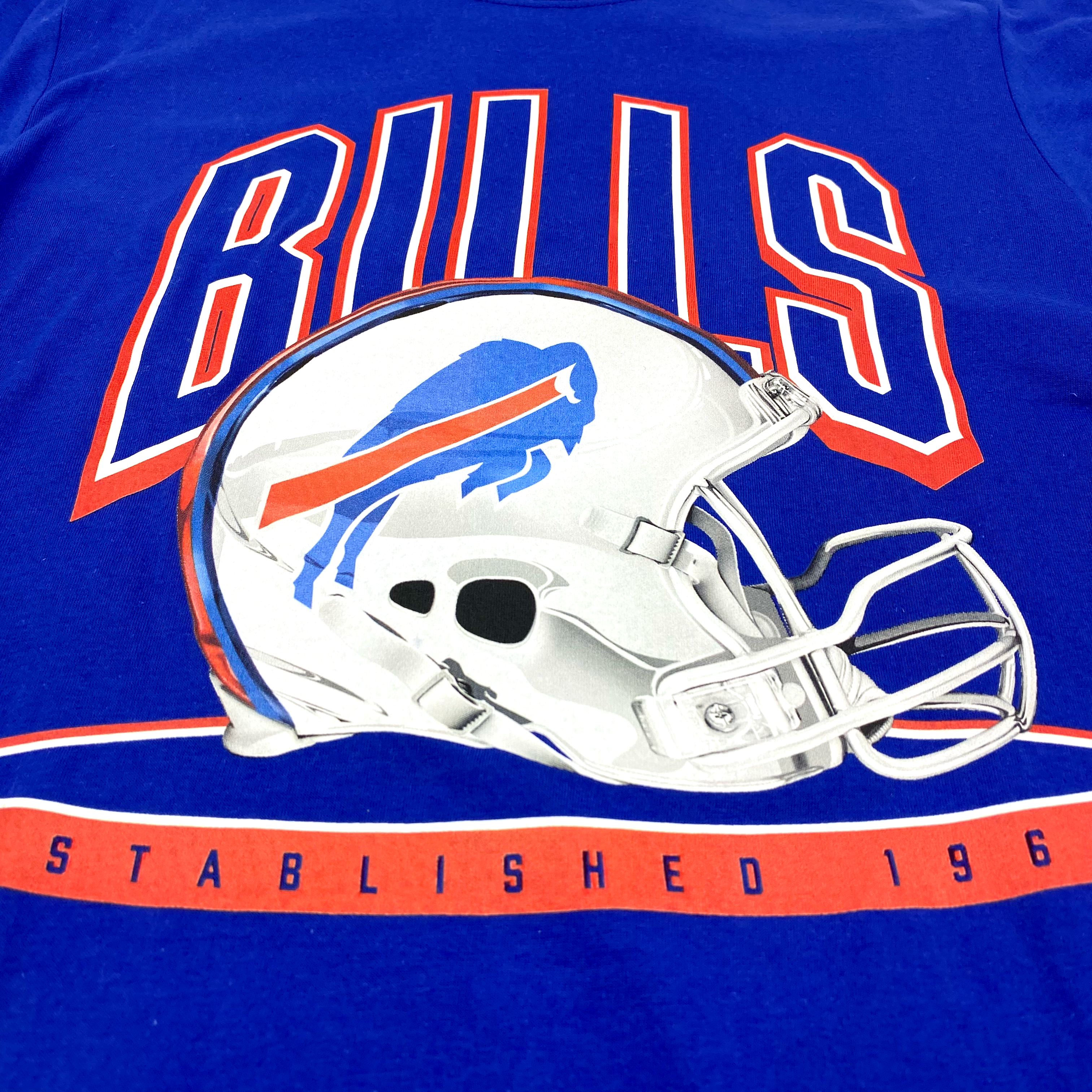 New Era Buffalo Bills Team Helmet Long Sleeve T-Shirt