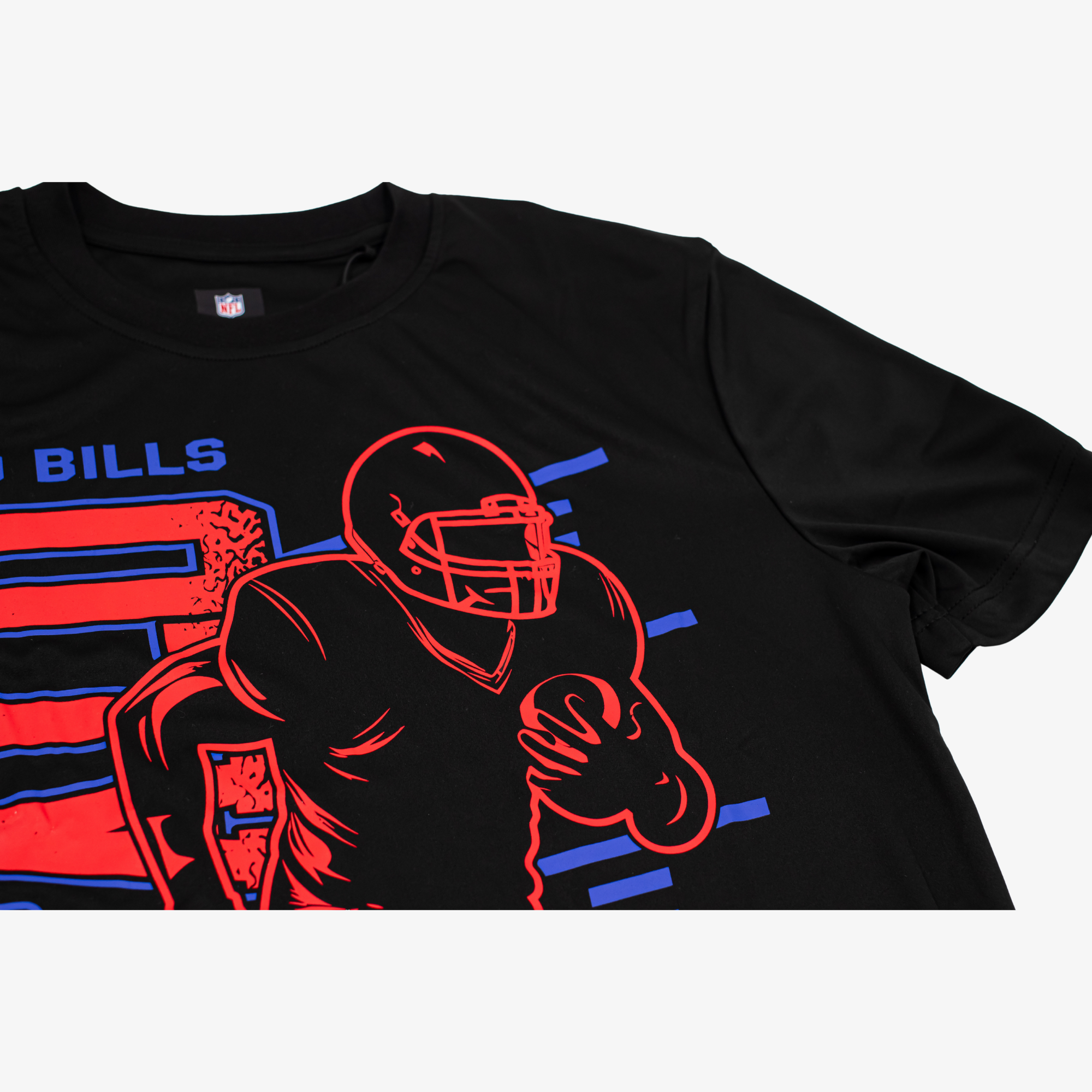 New Era Bills 2026 Training Camp Red Player Black Dry Fit T-Shirt