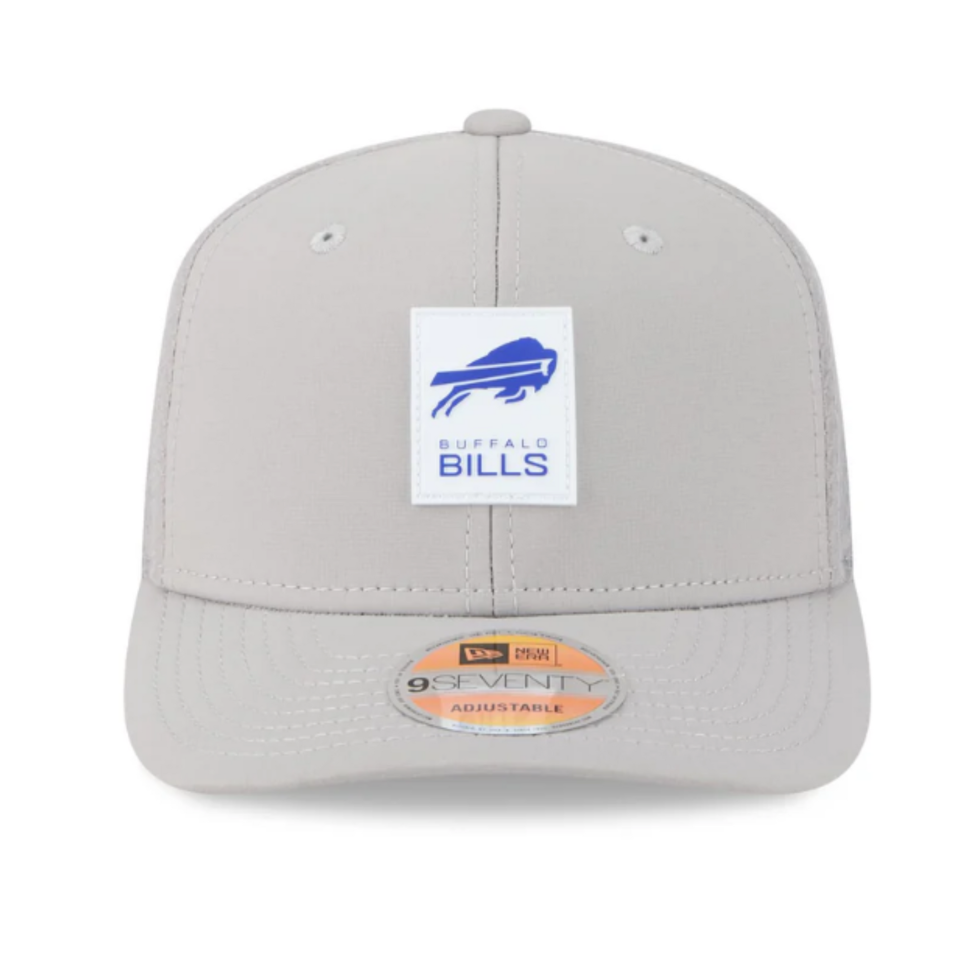 New Era 9SEVENTY Buffalo Bills 2025 Sideline Hot Weather Gray Adjustable Cap