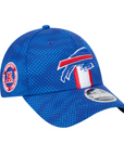 New Era 9FORTY Bills 2024 Sideline Team Stripe Royal Stretch-Snap