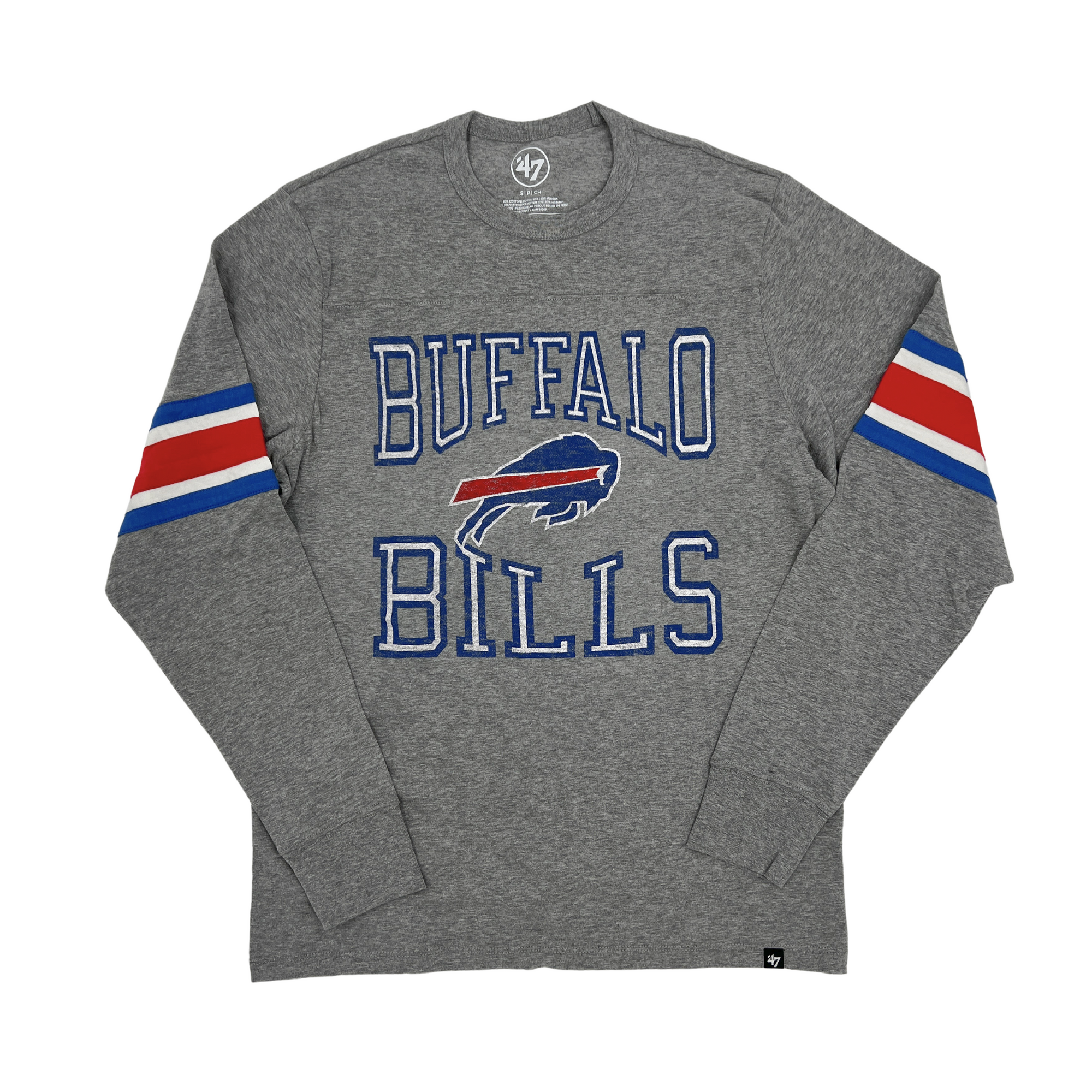 47 Brand Buffalo Bills Packed House Franklin Long-Sleeve T-Shirt