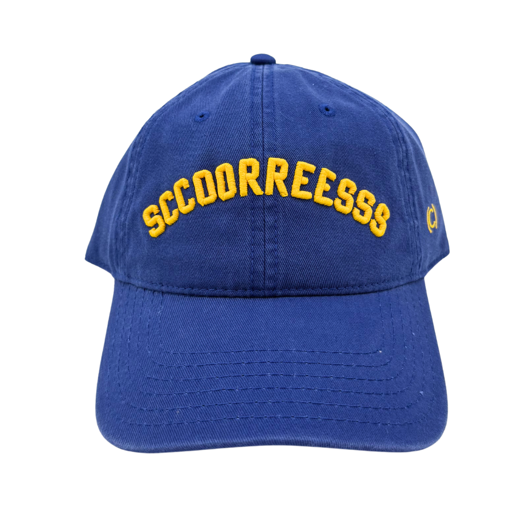 Royal "Sccoorreesss" Yellow Dad Cap