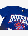 New Era Bills 2026 Training Camp Woman's Royal Crop T-shirt