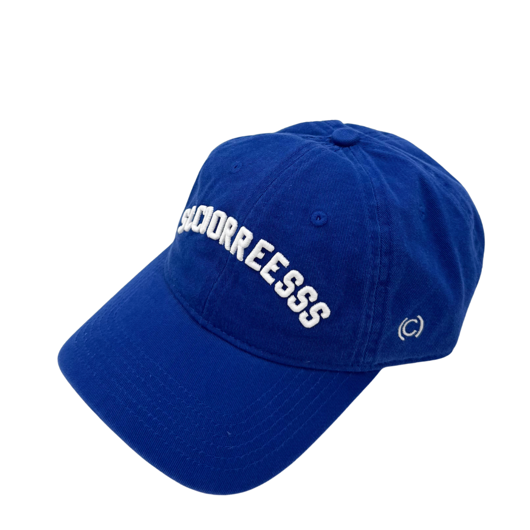 Royal "Sccoorreesss" White Dad Cap