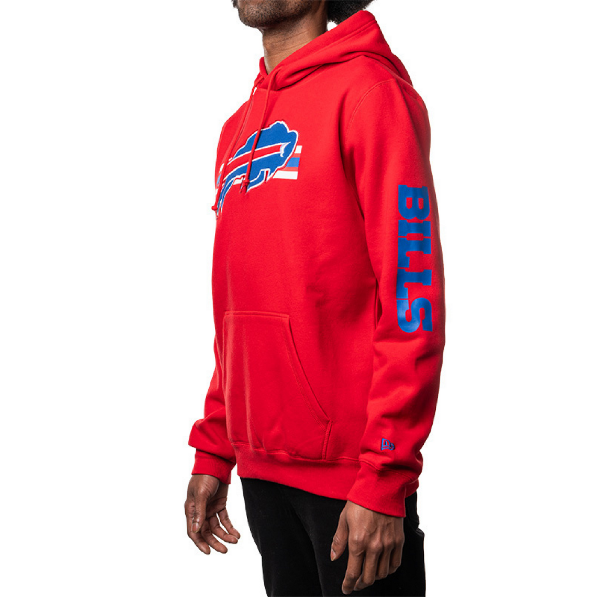New Era Buffalo Bills 2023 Sideline Red Hoodie