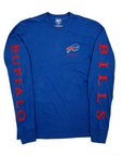 '47 Brand Buffalo Bills Jetty Blue Franklin Long Sleeve Shirt
