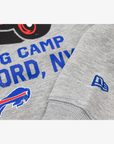 New Era Bills 2026 Training Camp Grey Helmet Crewneck