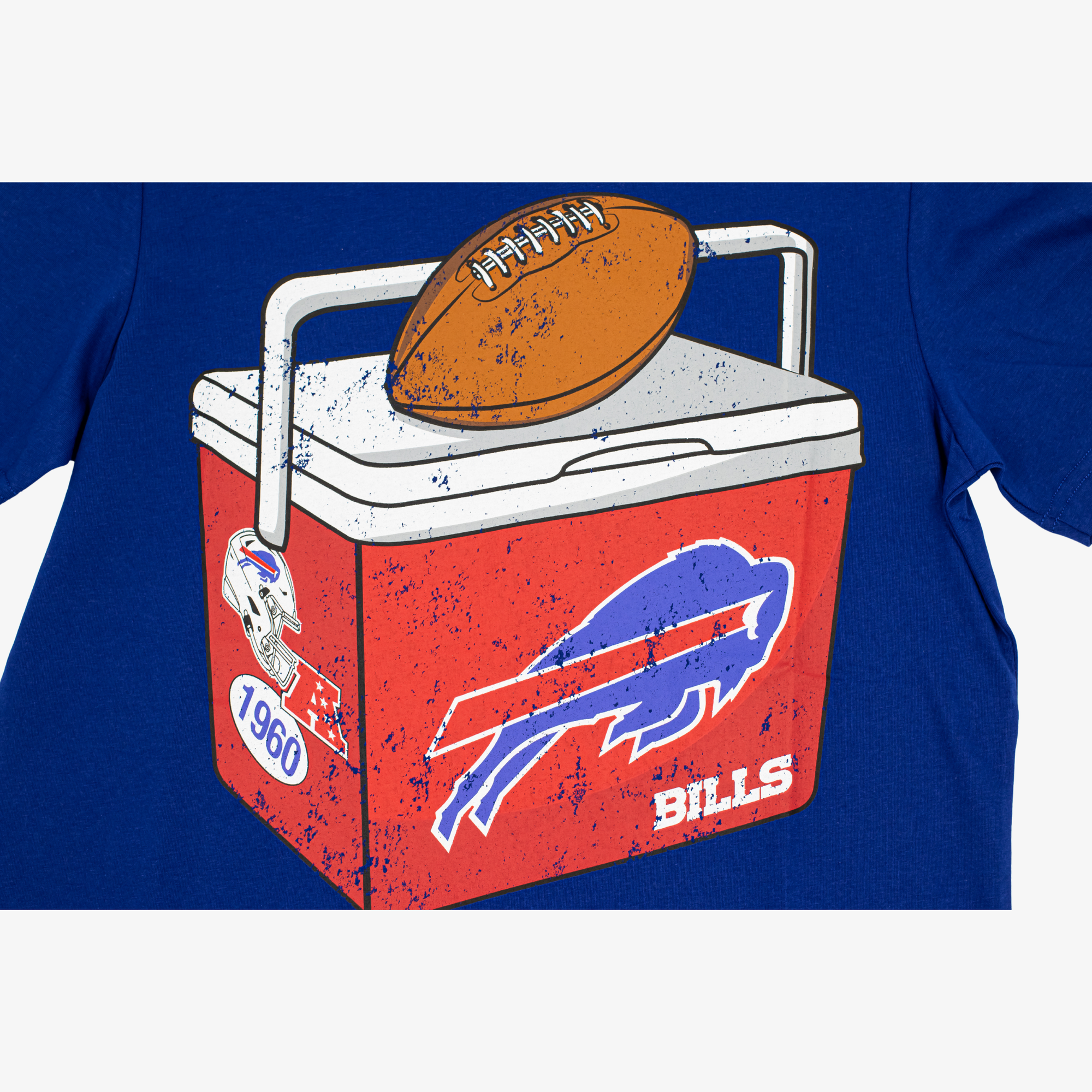 New Era Bills 2026 Training Camp Red Cooler with Football T-Shirt