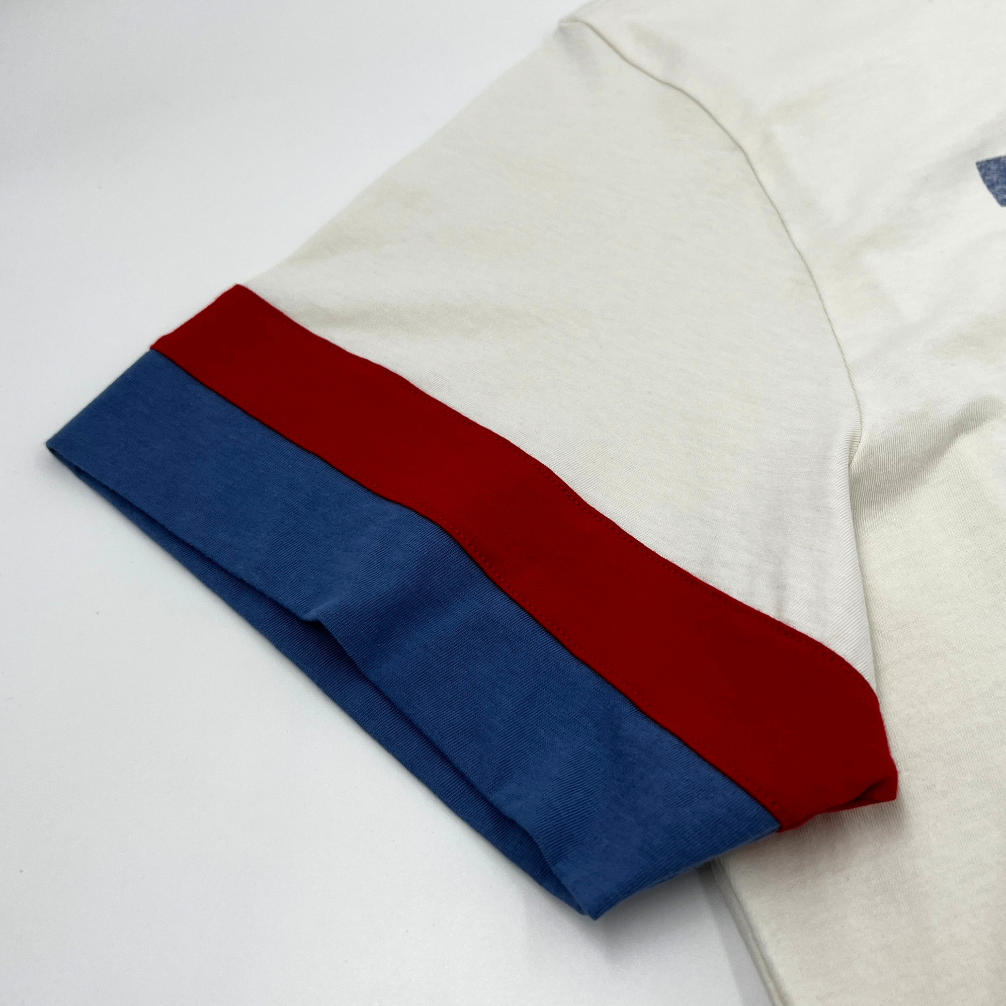 &#39;47 Brand Bills Sandstone with Blue &amp; Red Stripes Short Sleeve Shirt