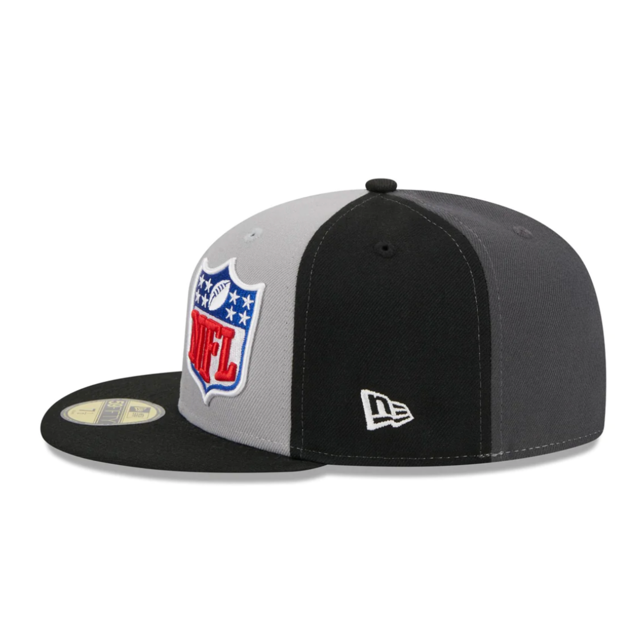 New Era Bills 2023 Sideline Gray Panels 59FIFTY Fitted Hat
