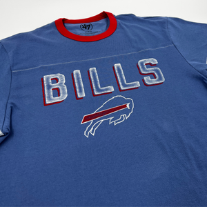 47 Brand Bills Cadet Blue With Charging Buffalo Tee