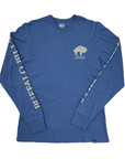 '47 Brand Bills Cadet Blue With Retro Logo and Sleeve Print Long Sleeve