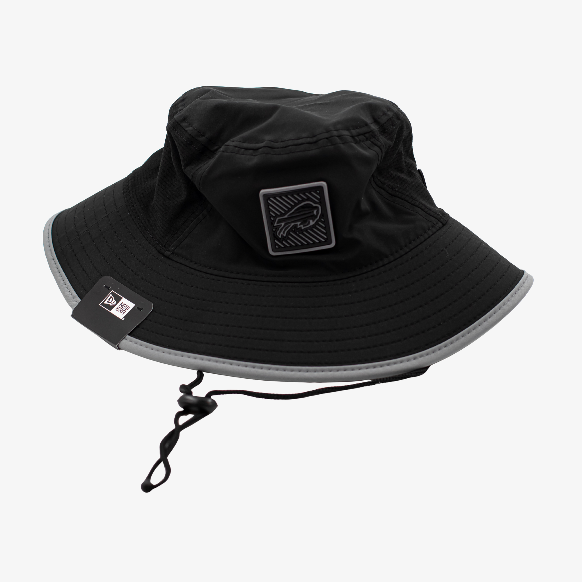 New Era Bills 2026 Training Camp Black Short Brim Bucket Hat