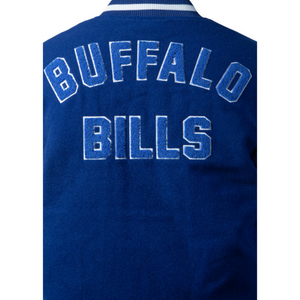 New Era Buffalo Bills 2023 Sideline Royal & White Snap Up Jacket