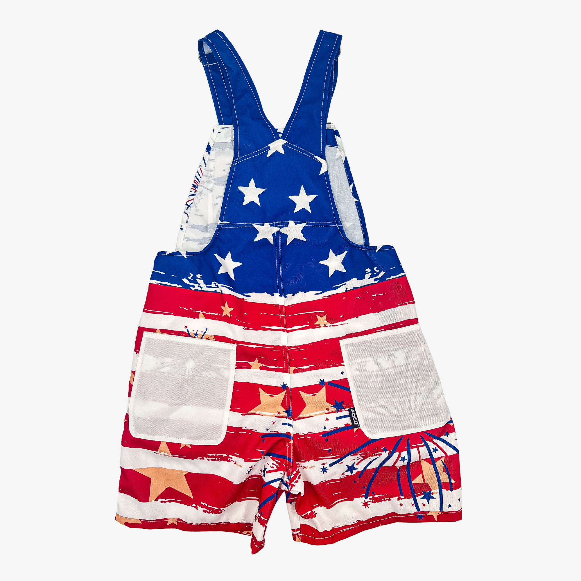 Buffalo Bills America Themed Shortalls