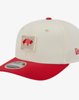 New Era Bills 2026 Training Cream with Red Brim 9FIFTY Snapback Hat
