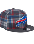 New Era 9FIFTY Bills 2024 Sideline Gray Plaid Snapback