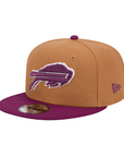 New Era 9FIFTY Bills 2024 Color Pack Light Bronze & Purple Snapback