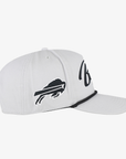 '47 Brand Buffalo Bills Light Gray Script Rope Adjustable Hat