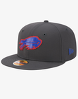 Youth New Era 9FIFTY Buffalo Bills 2026 Sideline Dark Gray Snapback