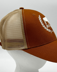 BFLO Crest Tan Trucker Hat