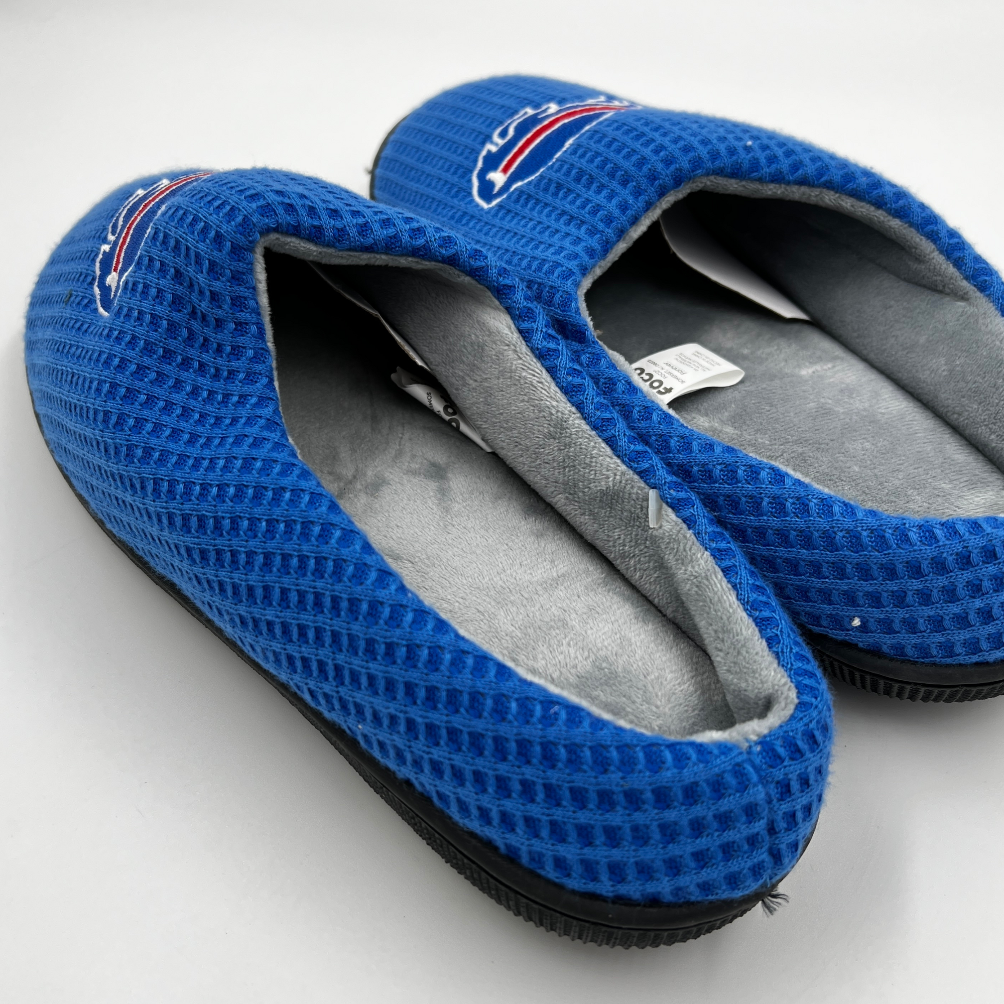 Buffalo Bills Memory Foam Slide Slippers The BFLO Store