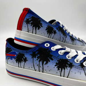 Buffalo Bills Blue Canvas Boat Shoe The BFLO Store