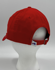 Women's New Era 9TWENTY Bills Charging Buffalo Red Adjustable Hat