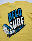 Youth BFLO Surf Popcorn Yellow Short Sleeve Shirt