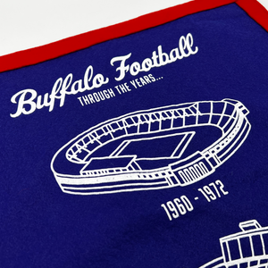 Buffalo Stadiums Through The Years Oxford Pennant