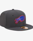 Youth New Era 9FIFTY Buffalo Bills 2026 Sideline Dark Gray Snapback