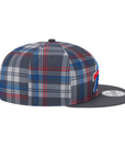 New Era 9FIFTY Bills 2024 Sideline Gray Plaid Snapback