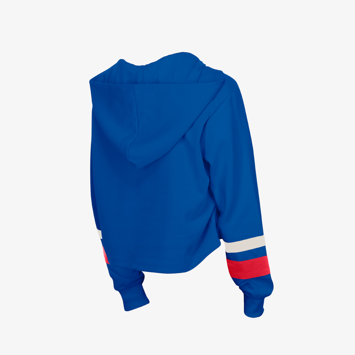 Women's New Era Buffalo Bills Royal Lace-Up Hoodie