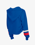 Women's New Era Buffalo Bills Royal Lace-Up Hoodie