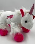 Buffalo Bills White & Pink Unicorn Stuffed Animal