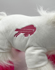 Buffalo Bills White & Pink Unicorn Stuffed Animal