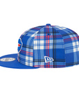 New Era 9FIFTY Bills 2024 Sideline Blue Plaid Snapback