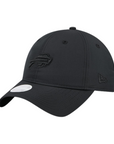 Women's New Era 9TWENTY Bills With Ponytail Opening Black Hat