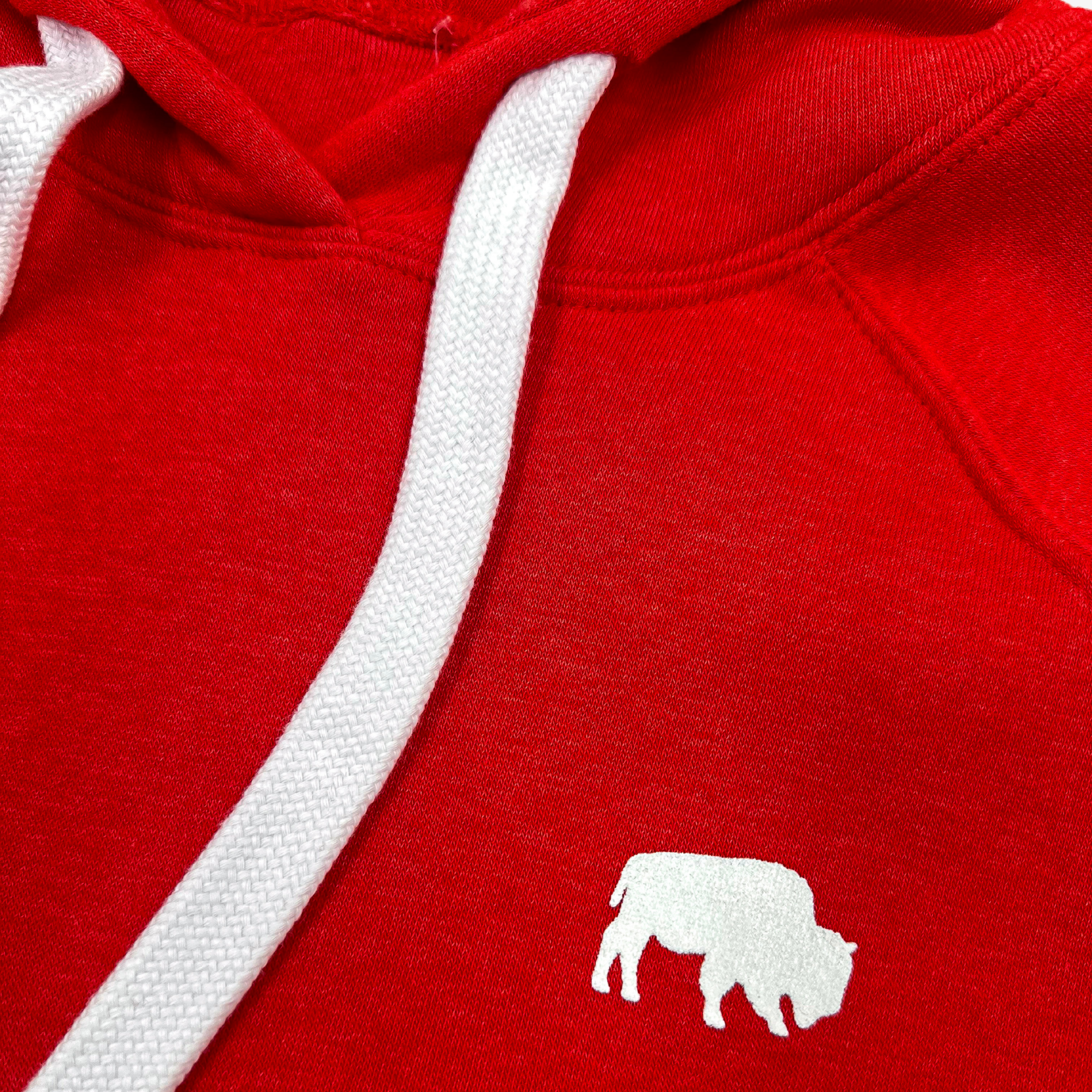 Sportiqe x BFLO Heather Red Hoodie