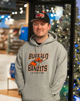 Buffalo Bandits Lacrosse Gray Hoodie