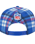 New Era 9FIFTY Bills 2024 Sideline Blue Plaid Snapback