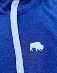 Sportiqe x BFLO Heather Navy Blue Hoodie