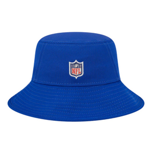 Men's New Era Royal New York Giants 2023 NFL Training Camp Stretch Bucket  Hat