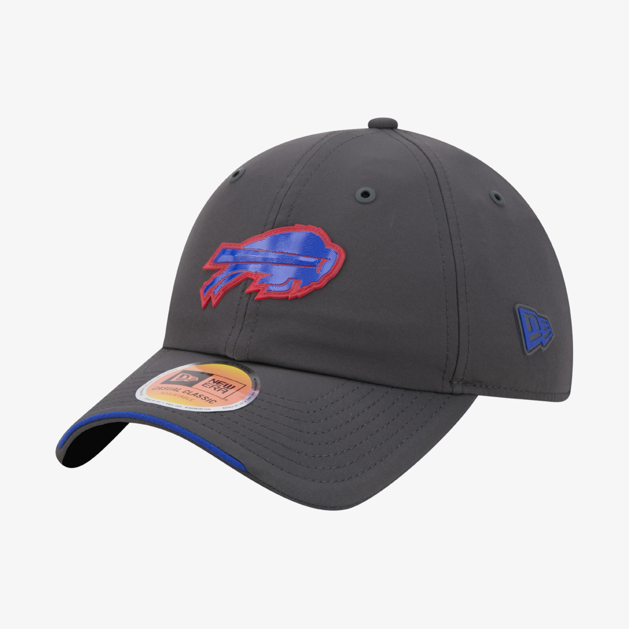 New Era Buffalo Bills 2026 Sideline Casual Classic Dark Gray Adjustable Hat