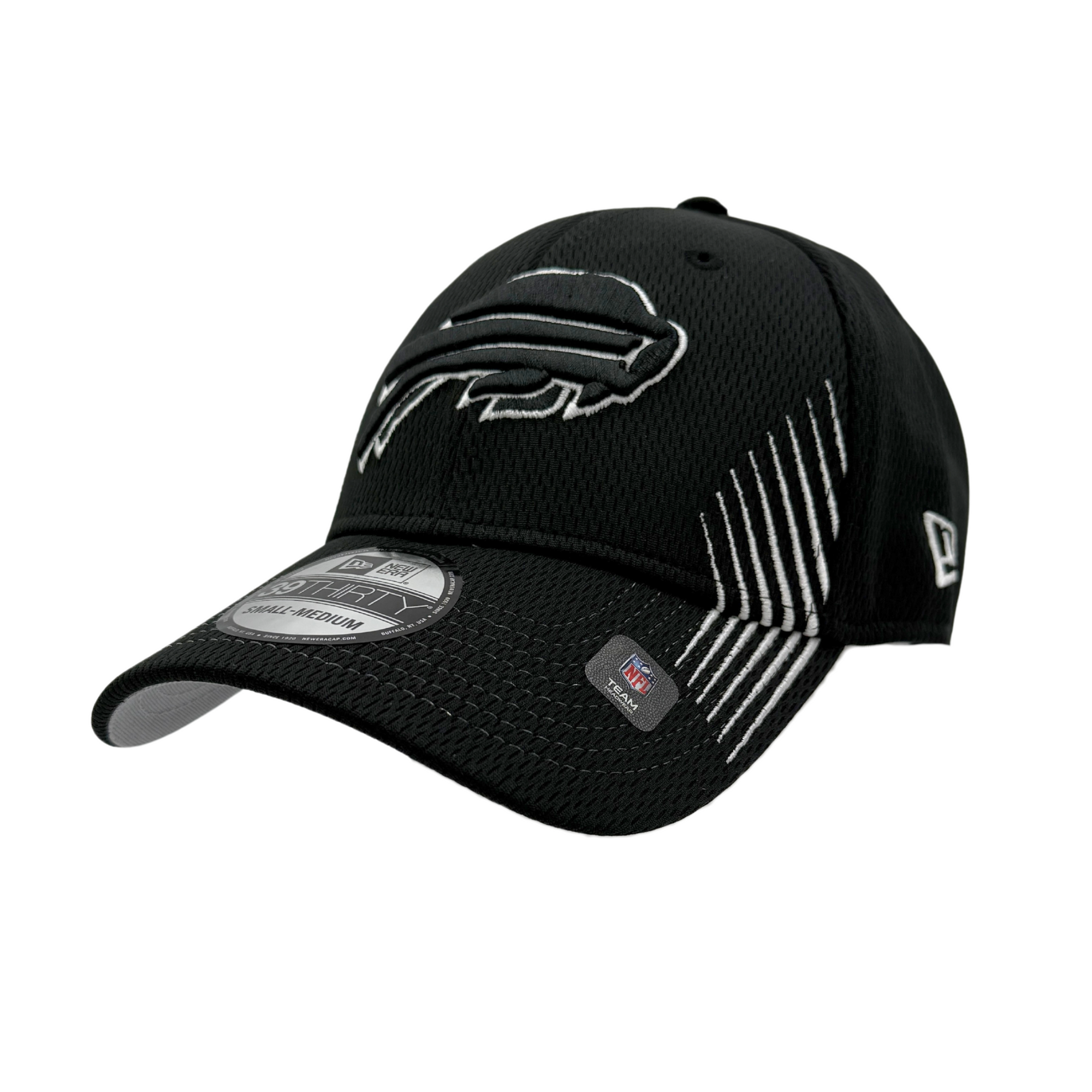 New Era 39THIRTY Bills Sport Night Black Hat