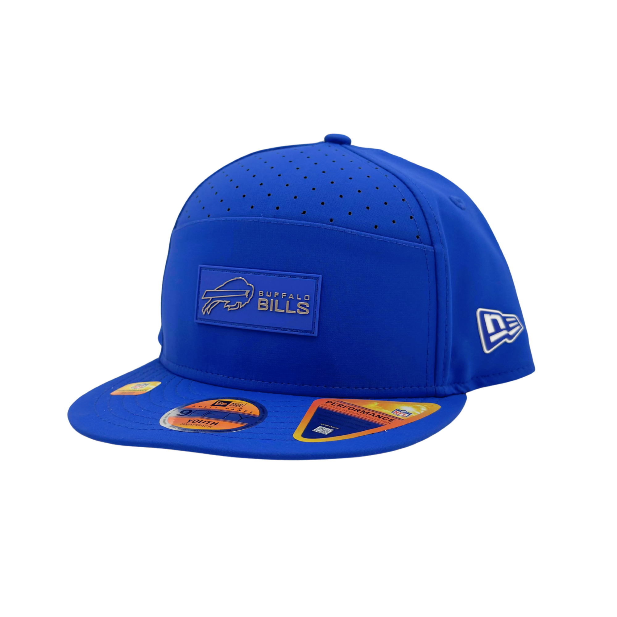 Youth New Era 9FIFTY Buffalo Bills 2025 Sideline Royal Snapback