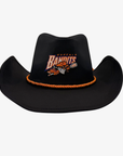 Buffalo Bandits Black Cowboy Hat