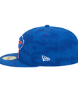 New Era 59FIFTY Bills 2024 Sideline Team Stripe Royal Fitted Hat