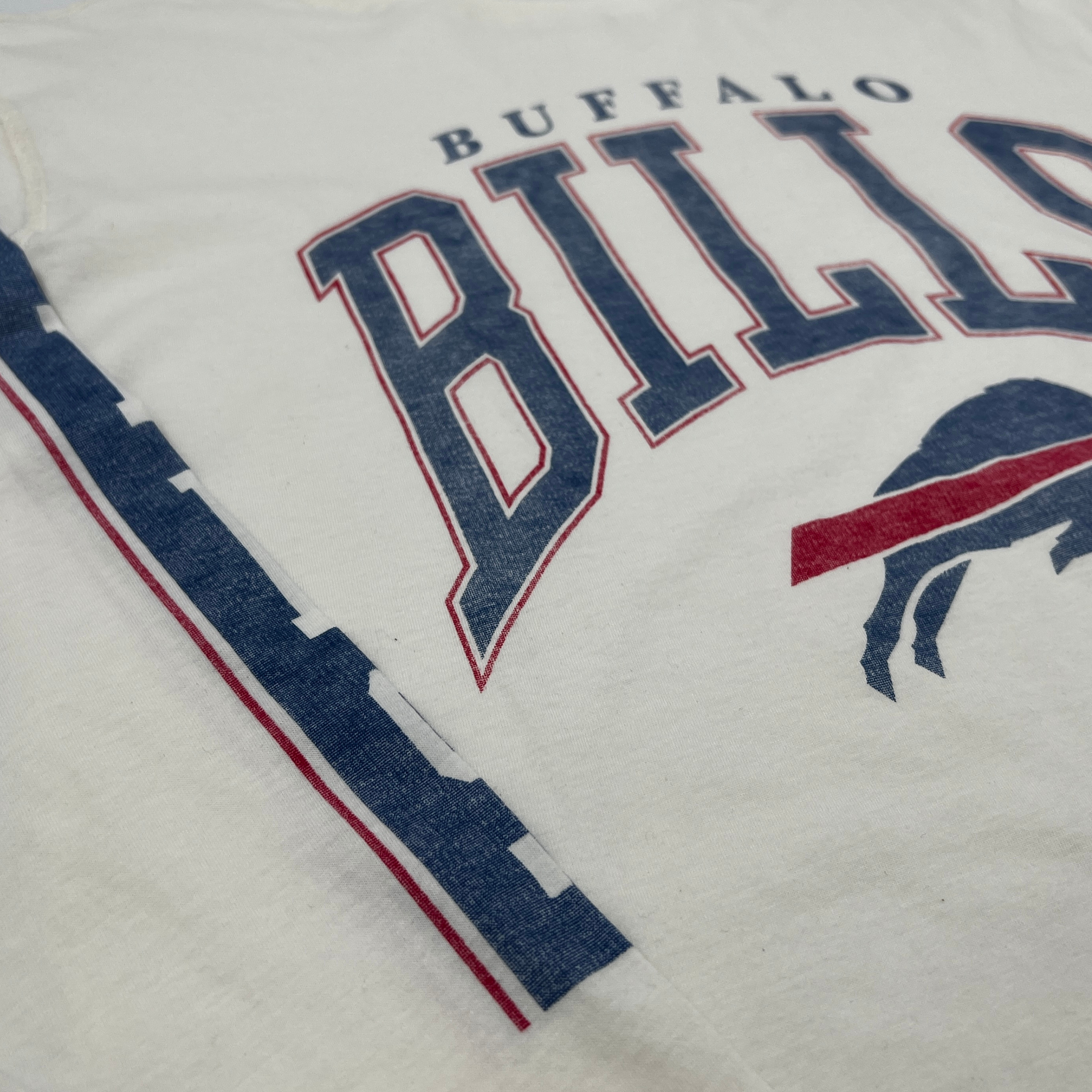 Women's '47 Brand Bills Sandstone With Sleeve Print Long Sleeve Shirt