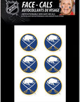 Buffalo Sabres Logo Face-Cals Tattoos